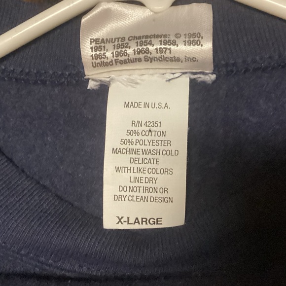 1970s PEANUTS SWEATER. - Picture 6 of 7